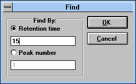 Figure 29: Screen Capture of 
Find Pop-up Window